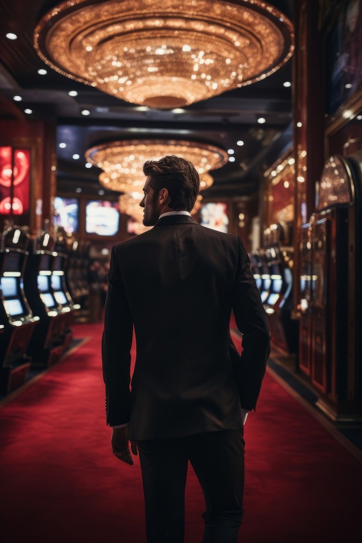 Simbol kunci keamanan digital di layar perangkat dengan latar jaringan hijau digital